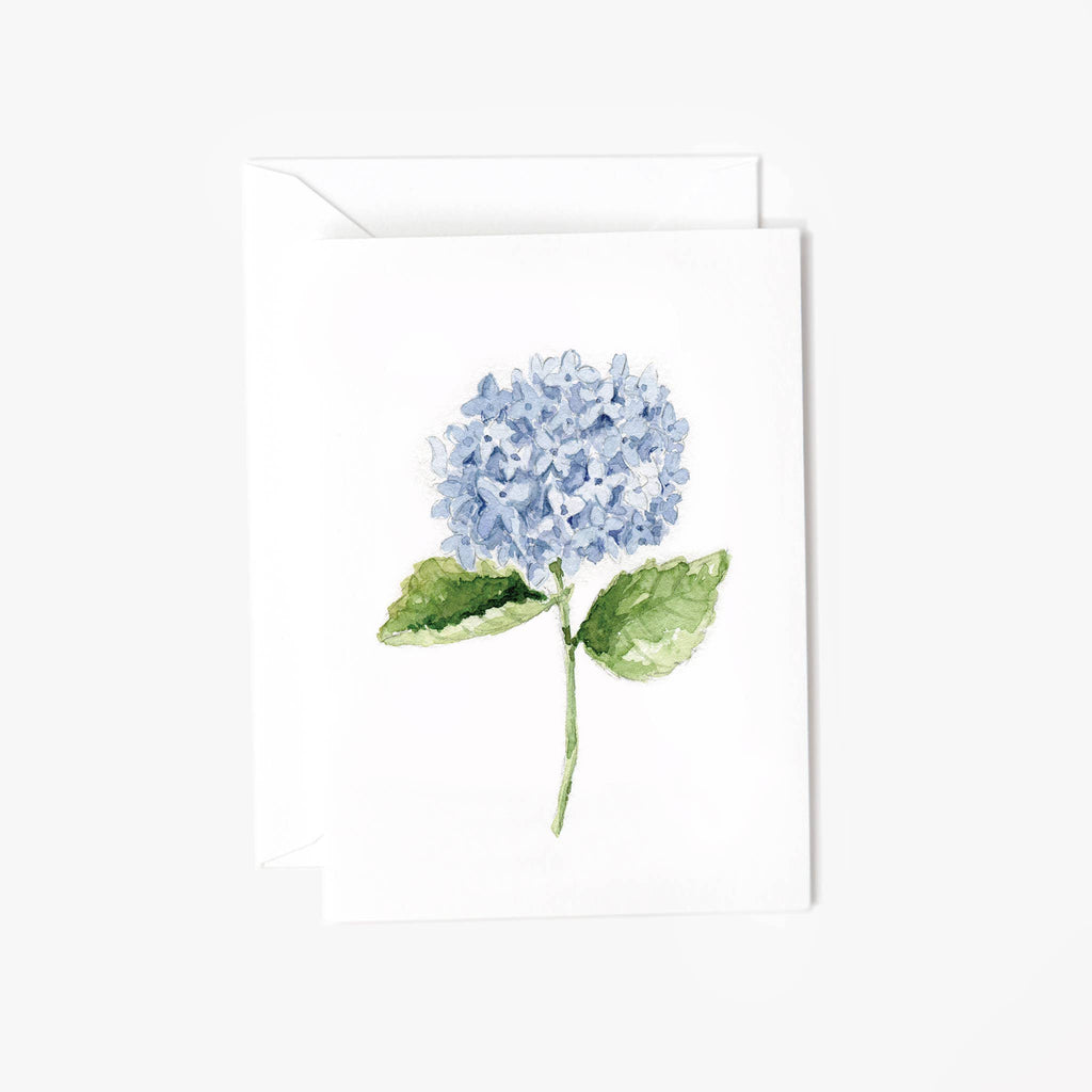 emily lex studio - Hydrangea stem mini notecard