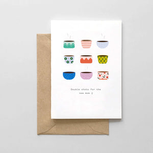 Spaghetti & Meatballs - Double Shots For The New Mom - Mother's Day Card