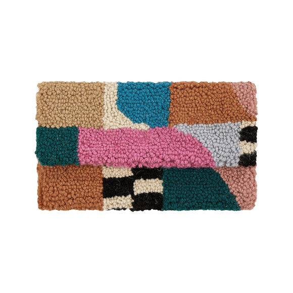 Peking Handicraft - Shape Collage Hook Clutch - Ampersand