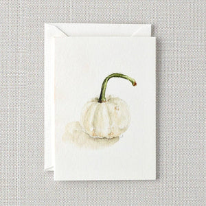 emily lex studio - White pumpkin mini notecard