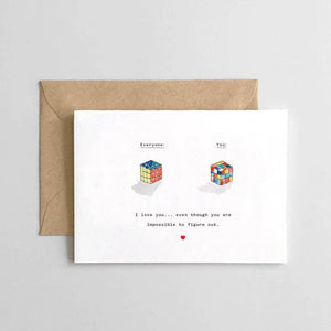 Spaghetti & Meatballs - Rubix Cube - I Love You Even Though You Are Impossible...
