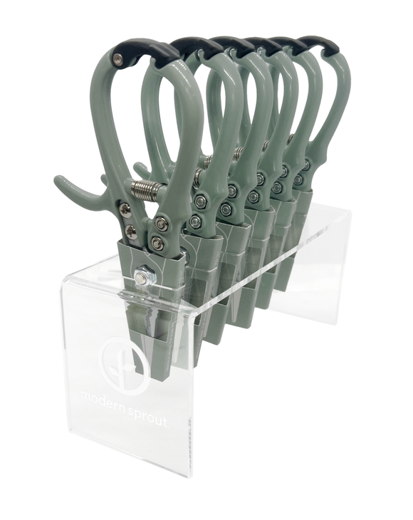 Modern Sprout - Acrylic Shears & Pruner Display