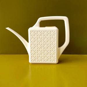 Jungle Club - Breeze Block Watering Can | Ivory