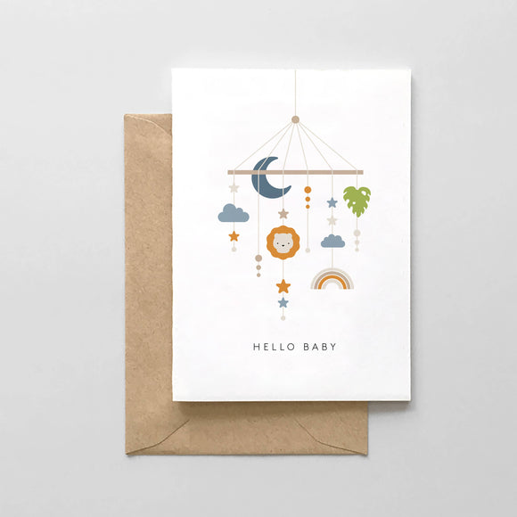 Spaghetti & Meatballs - Hello Baby - Baby Card