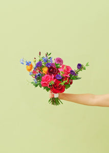 Berry Berry Kix Bridesmaid Bouquet