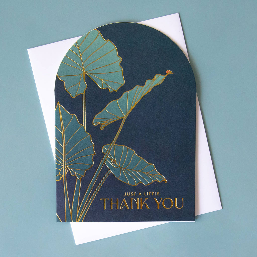 Jungle Club - Just a Little Thank You Card | Ladybug