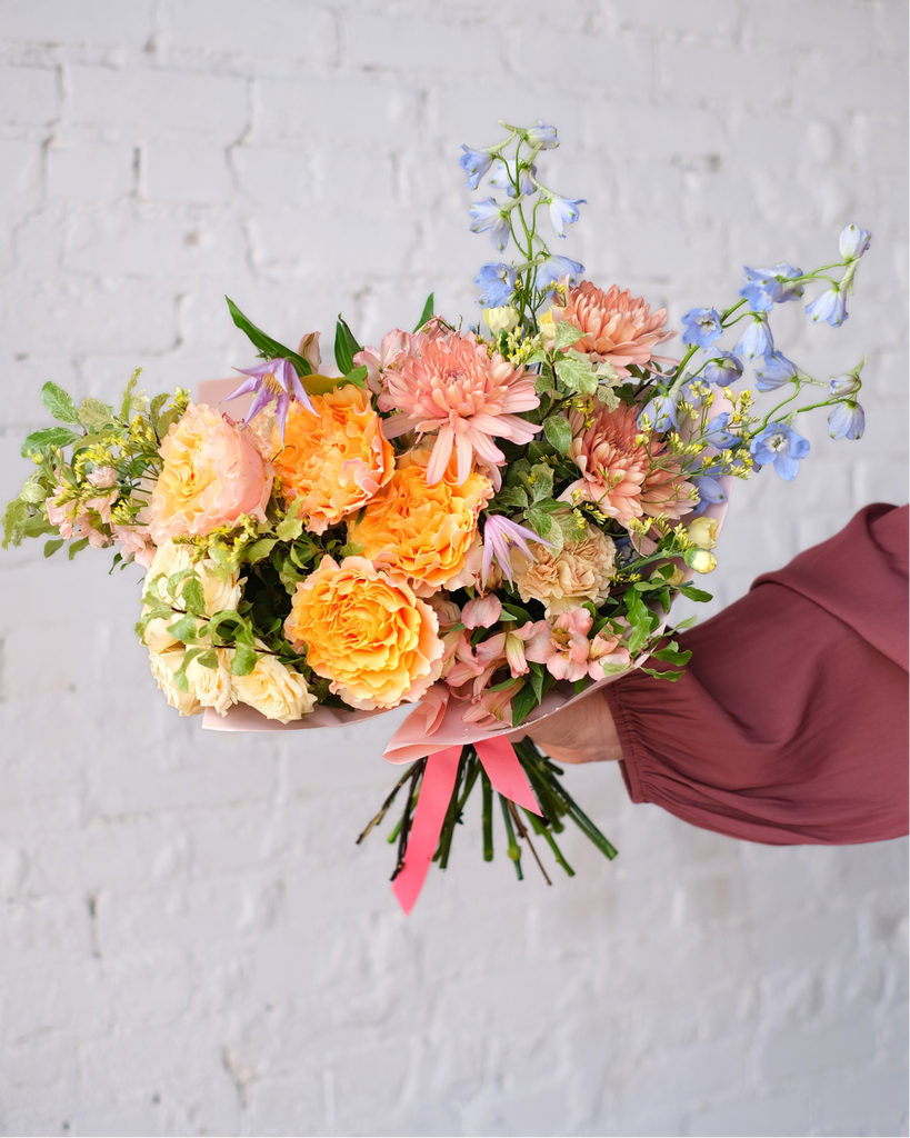 Fresh flower wrap