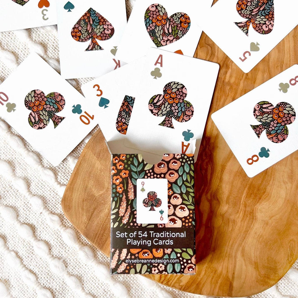 Elyse Breanne Design - Floral Playing Cards